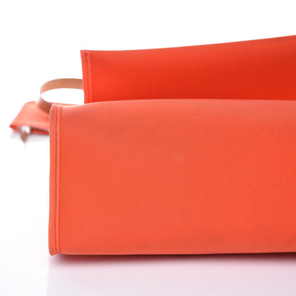 Hermes Vache Hunter Toile Herbag Zip 31 PM Orange 17 of 30