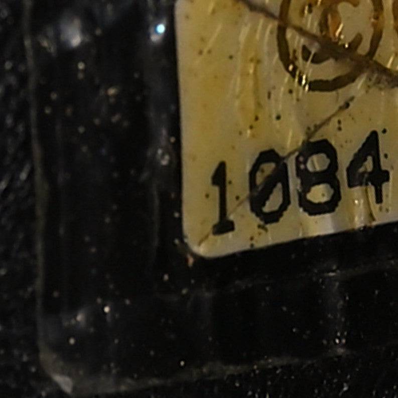 Caviar Quilted Petit Shopping Tote PST Black