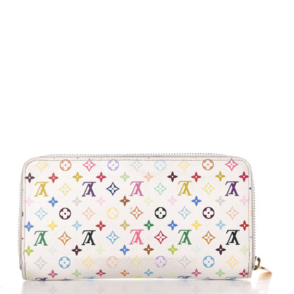 Louis Vuitton Monogram Multicolor Zippy Wallet White 9 of 10