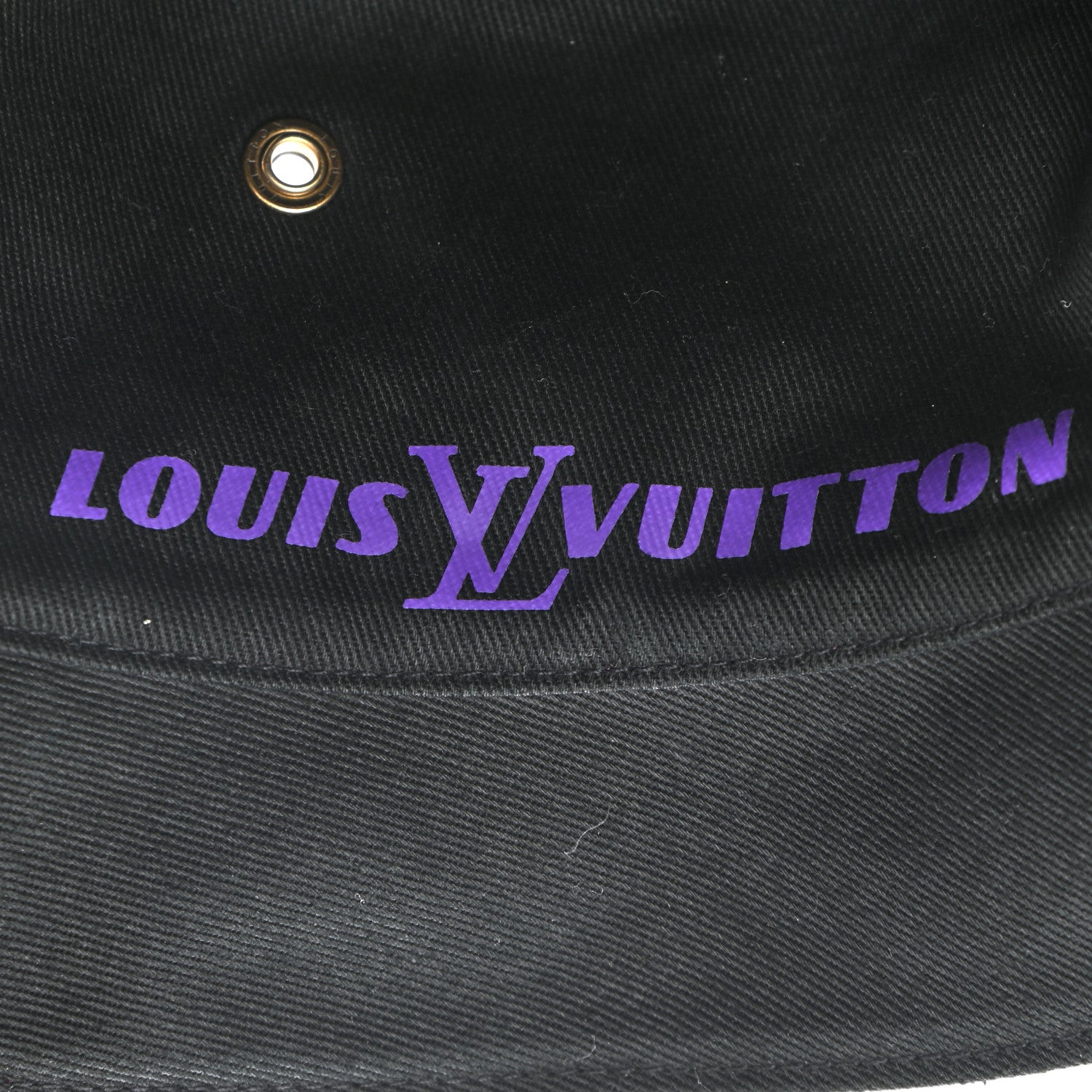 Louis Vuitton Monogram Denim Transformable Bob Bucket Hat Purple
