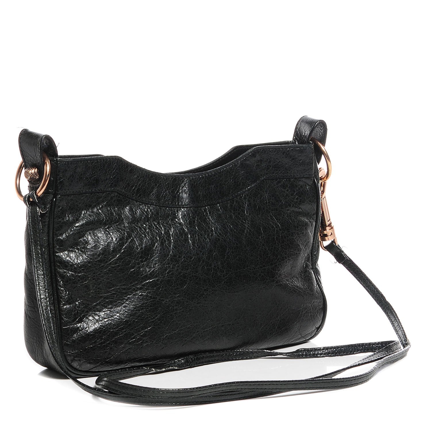 Balenciaga Agneau Giant 12 Rose Gold Hardware Hip Black 3 of 12
