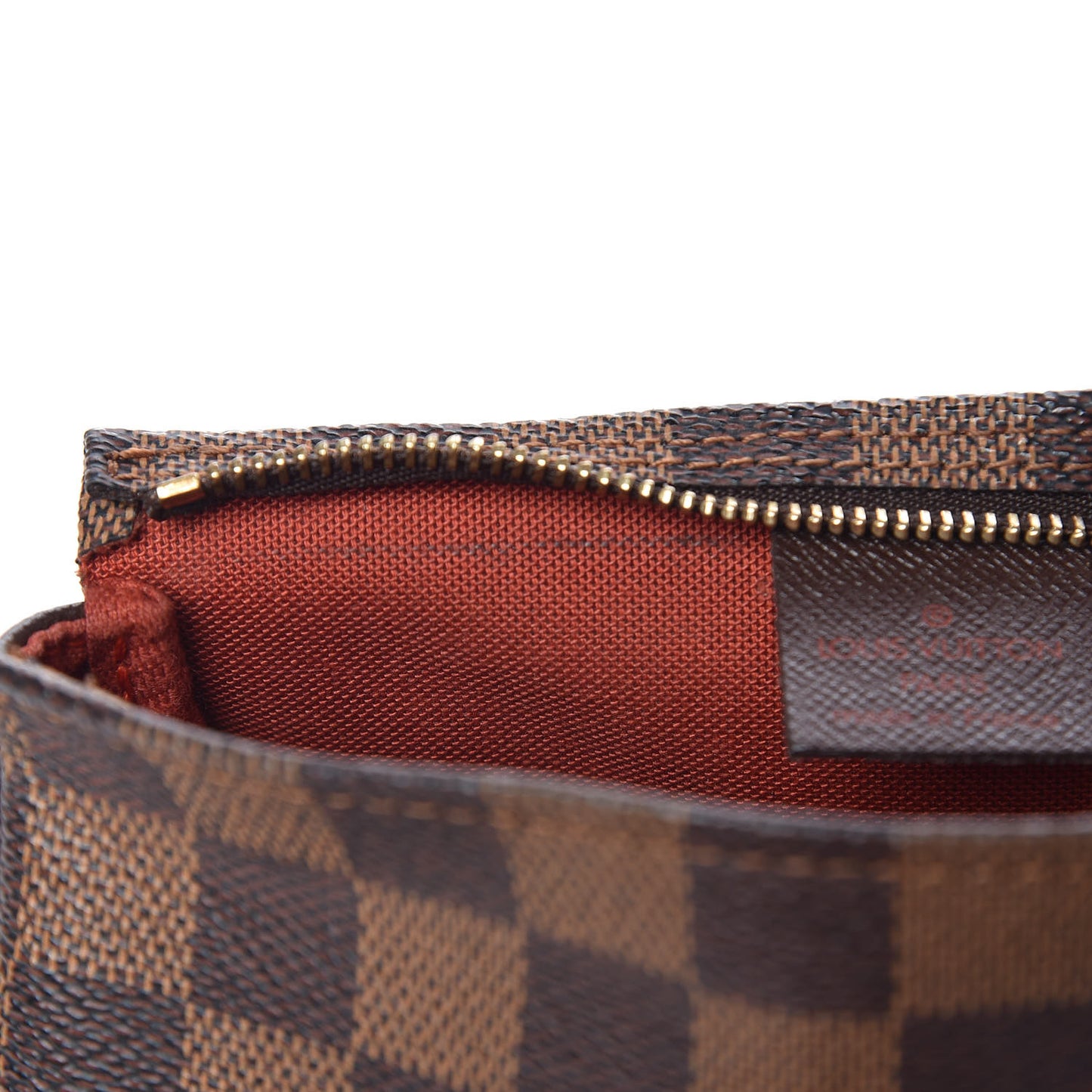 Damier Ebene Trousse Make Up Bag Pochette