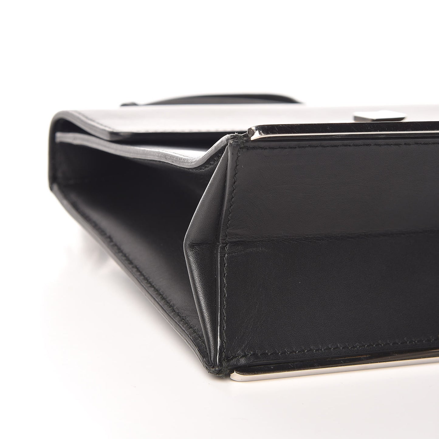 Smooth Calfskin Le Dix Makeup Bag Black
