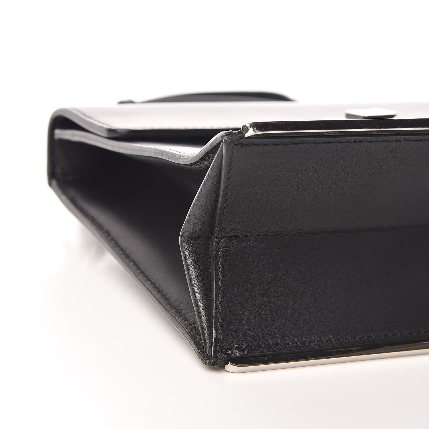 Balenciaga Smooth Calfskin Le Dix Makeup Bag Black 9 of 14