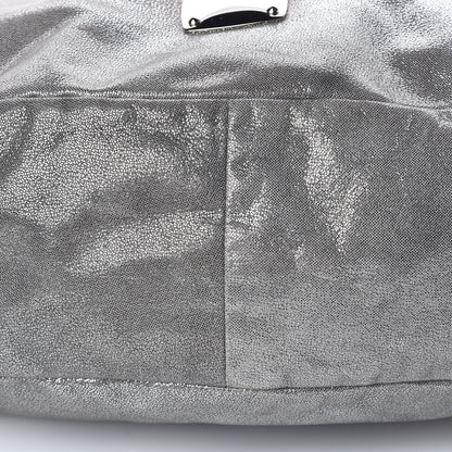 Jimmy Choo Metallic Suede Large Sky Hobo Silver 14 of 16