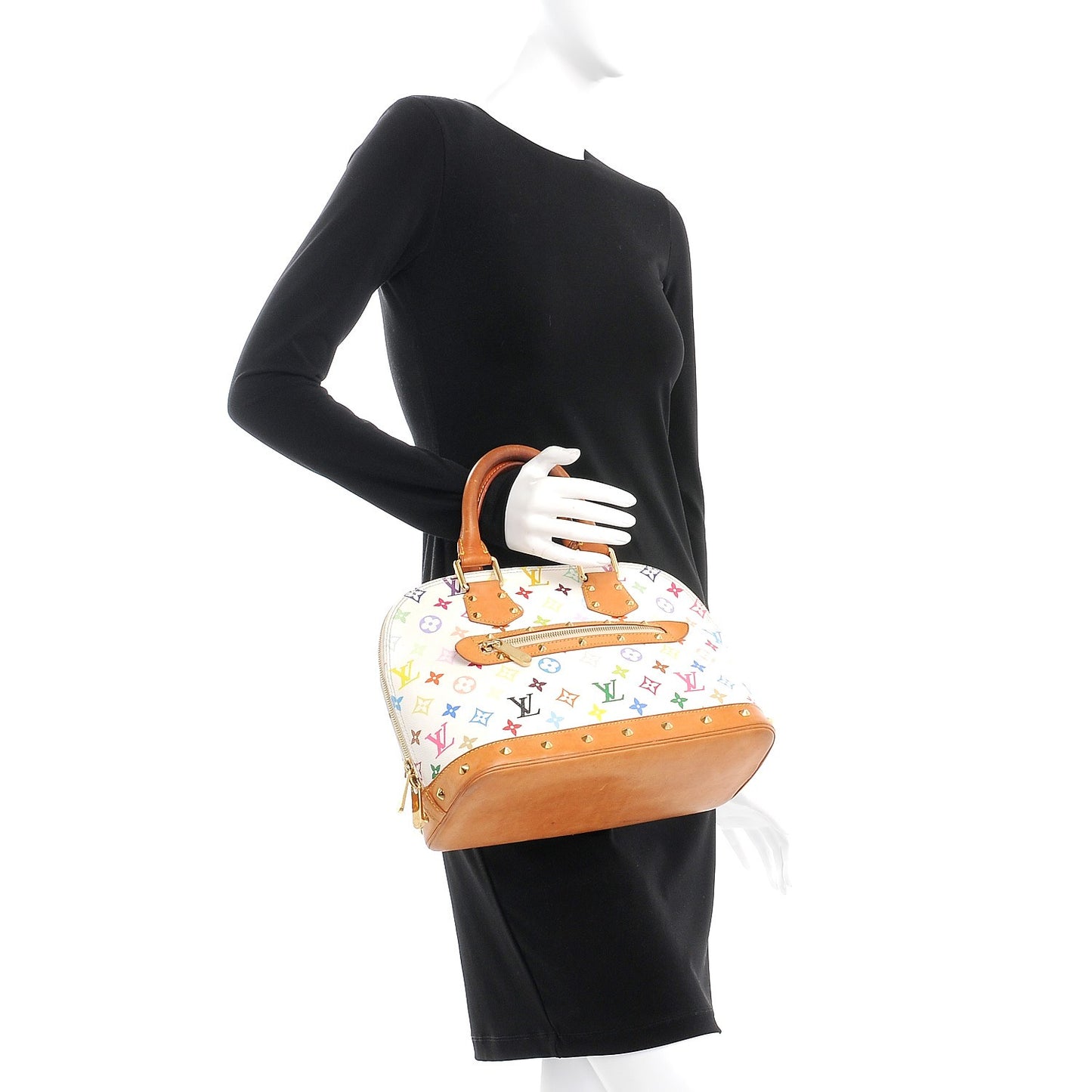 Monogram Multicolor Alma White