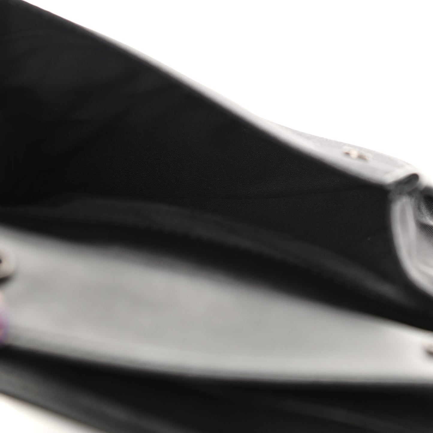 Nappa Intrecciato Nylon High Tech Crossbody Pouch Black