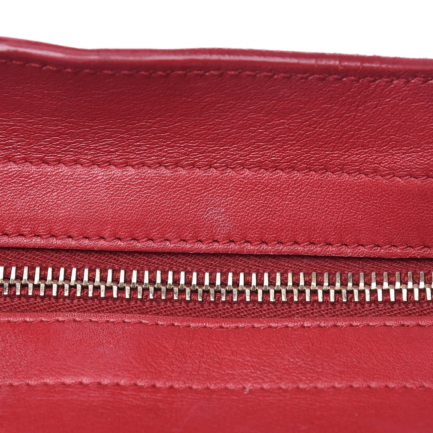 Calfskin Small Classic Y Cabas Rouge Orient