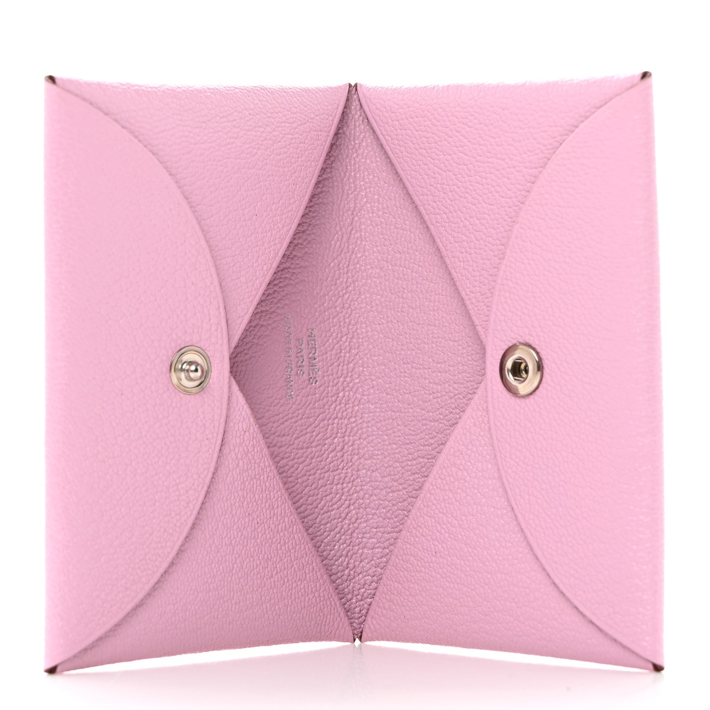 Chevre Mysore Calvi Card Case Mauve Sylvestre