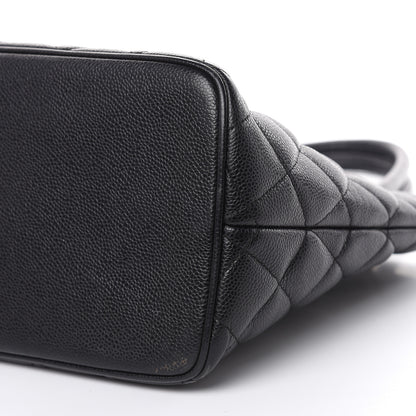 Chanel Caviar Quilted Medallion Tote Black 9 of 18