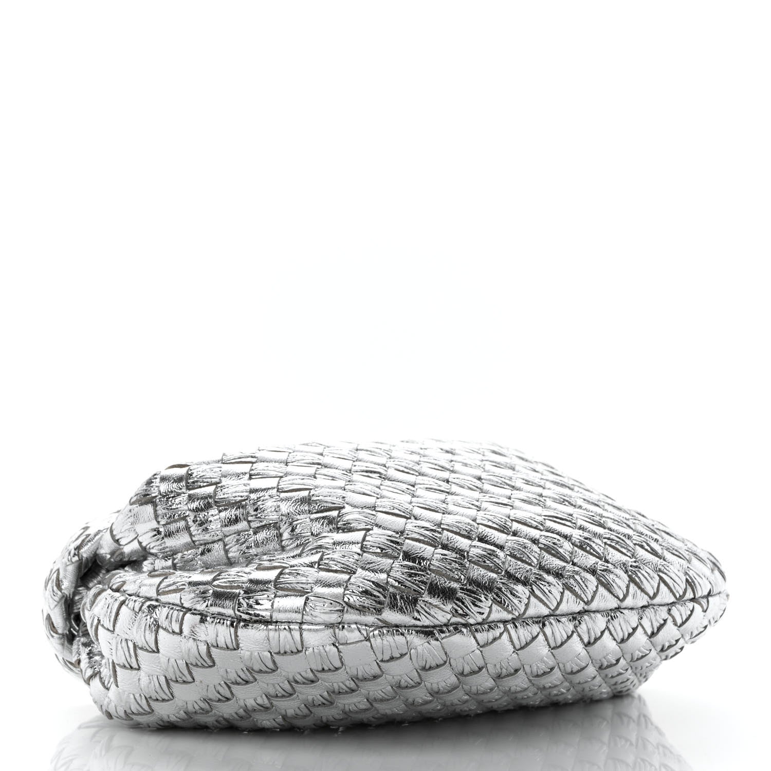 Bottega Veneta Metallic Nappa Intrecciato Mini Jodie Silver 4 of 10