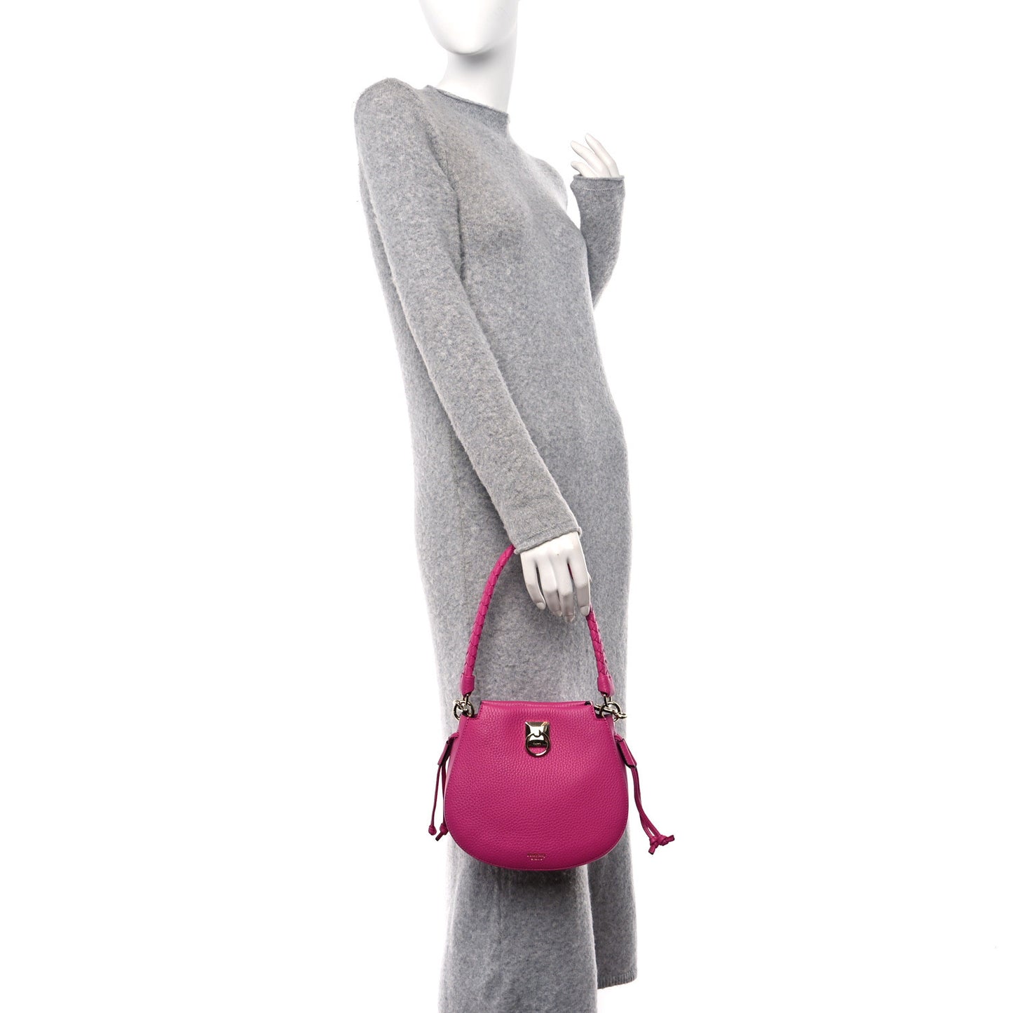 Heavy Grain Mini Iris Hobo Pink