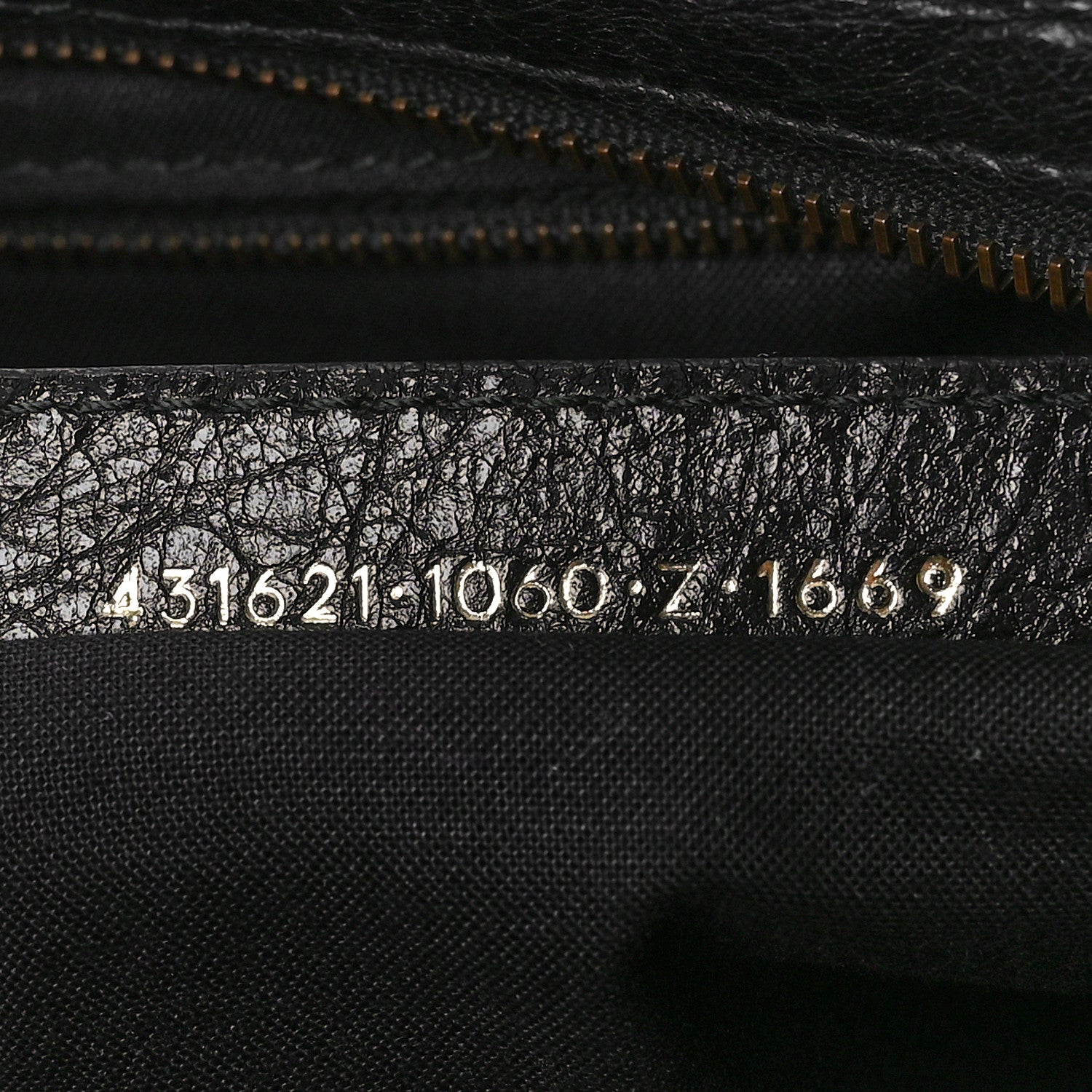 Balenciaga Agneau Classic Hardware S City Logo Strap Black White 7 of 9