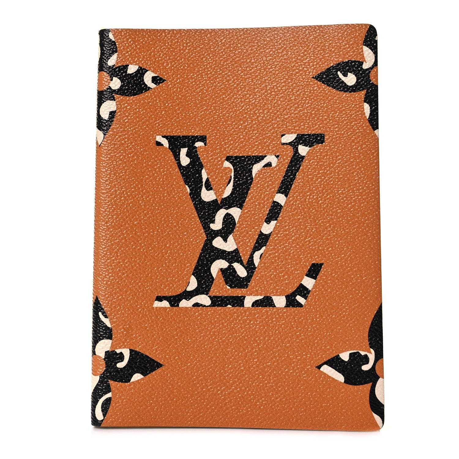 Louis Vuitton Monogram Giant Jungle Clemence Notebook MM Caramel 1 of 7