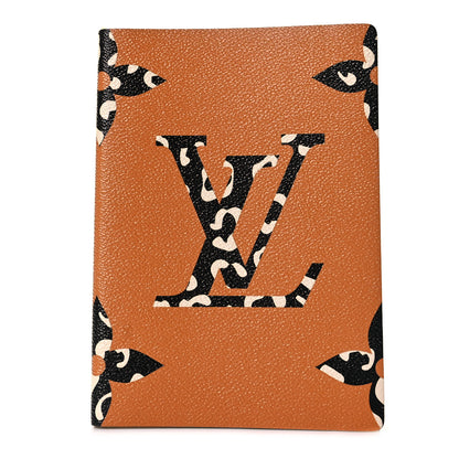 Louis Vuitton Monogram Giant Jungle Clemence Notebook MM Caramel 1 of 7