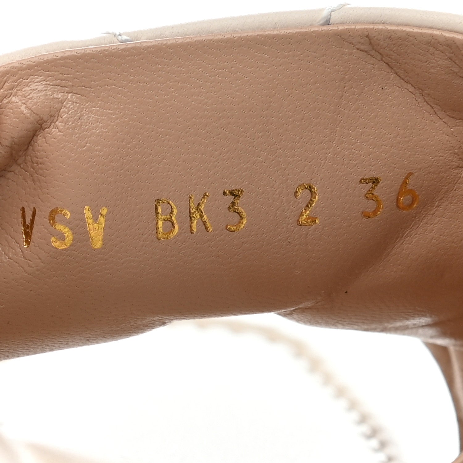 Valentino Garavani Nappa Quilted Roman Stud 65mm Slide Sandals 36 Light Ivory 6 of 7
