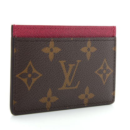 Louis Vuitton Monogram Card Holder Fuchsia 3 of 7