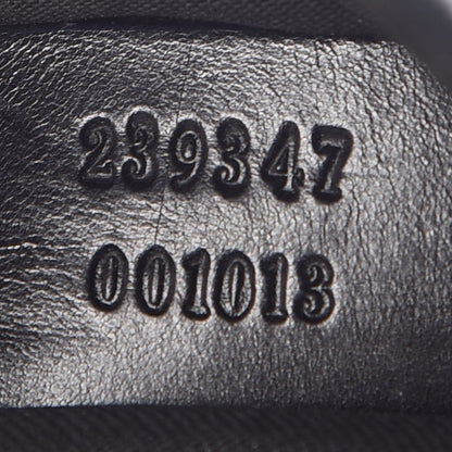 Gucci Monogram Flat Messenger Bag Black 7 of 9