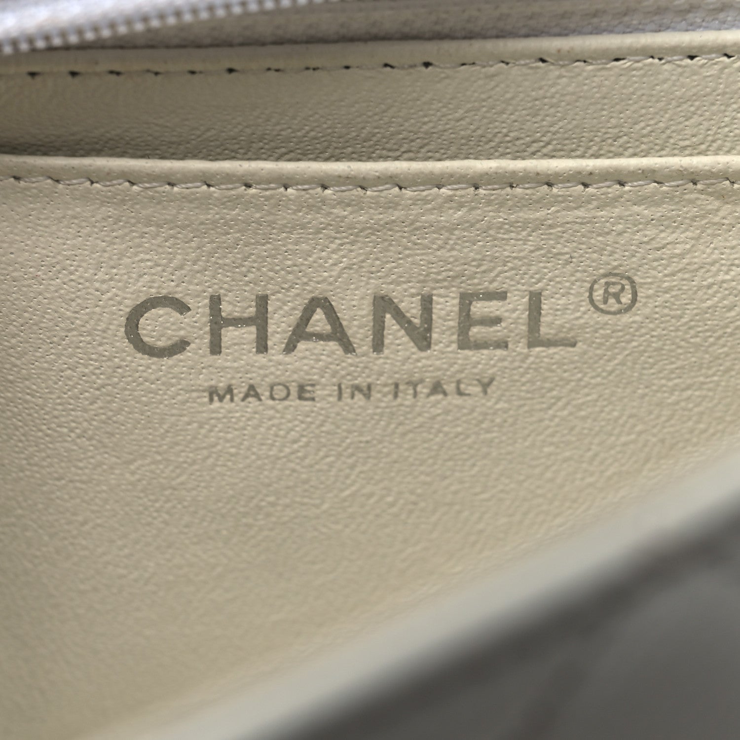 Chanel Caviar Quilted Mini Rectangular Flap White 6 of 12