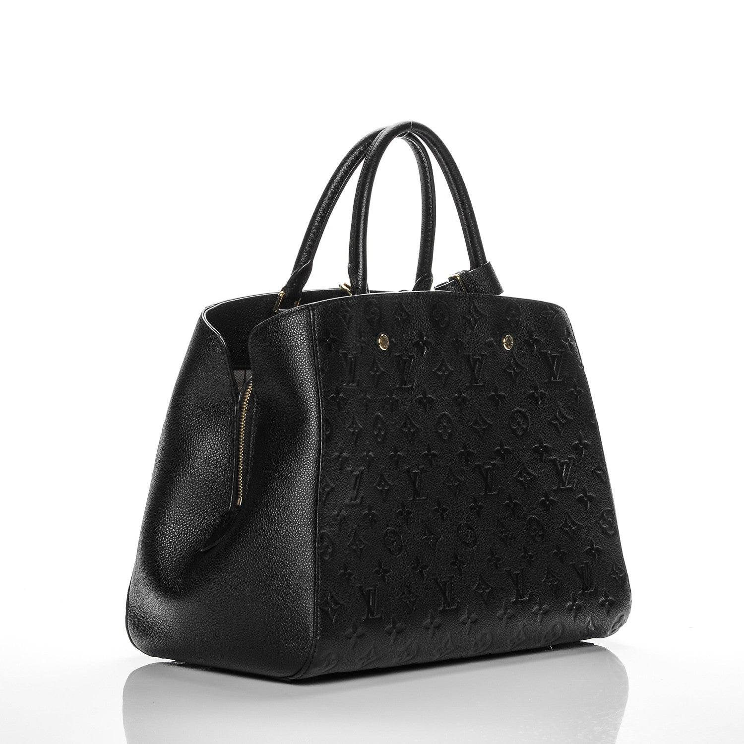 Louis Vuitton Empreinte Montaigne GM Black 3 of 7