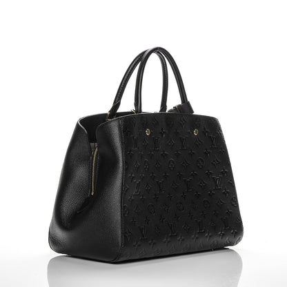 Louis Vuitton Empreinte Montaigne GM Black 3 of 7