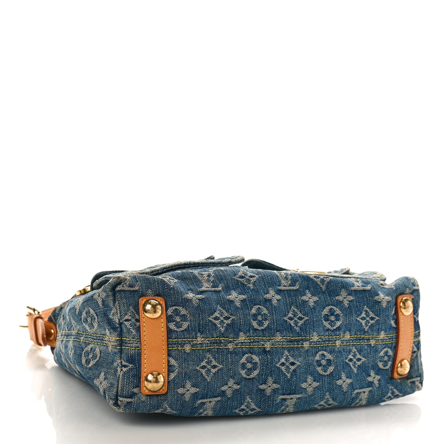 Monogram Denim Baggy PM Blue