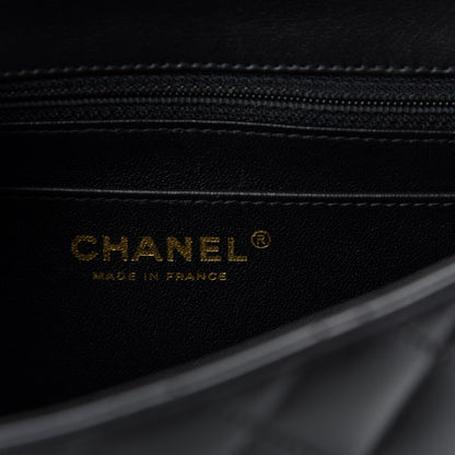 Chanel Lambskin Quilted Mini Square Flap Black 9 of 11