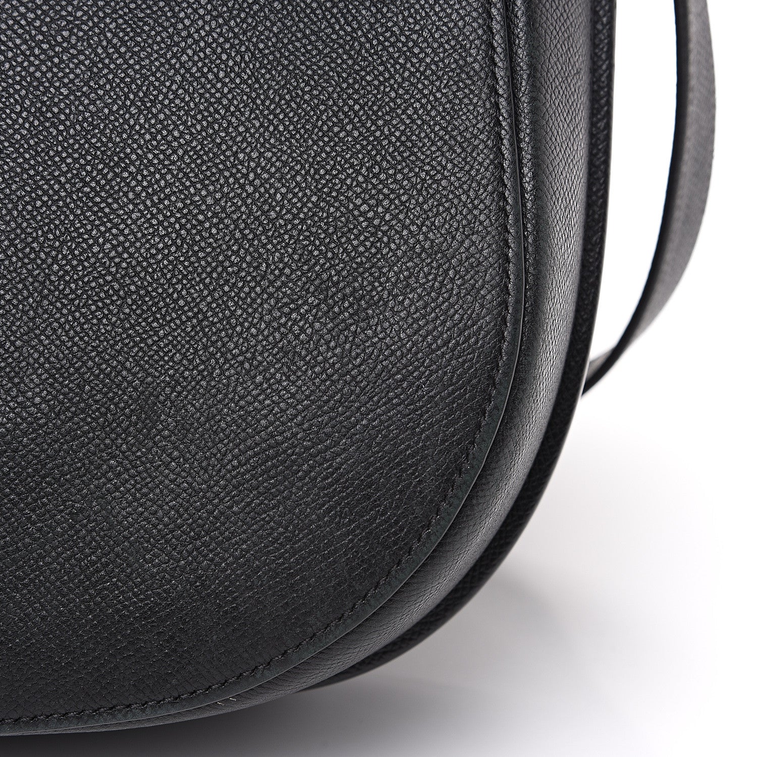 Celine Grained Calfskin Medium Trotteur Black 11 of 17