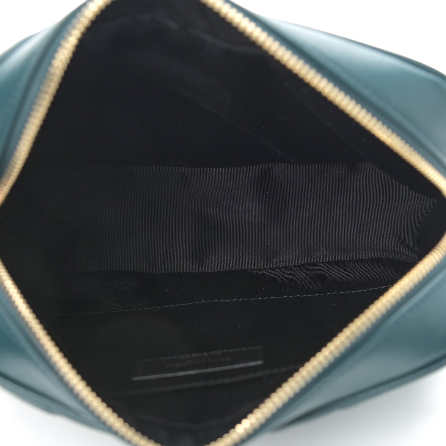 Saint Laurent Calfskin Matelasse Monogram Lou Camera Bag Sea Turquoise 5 of 9