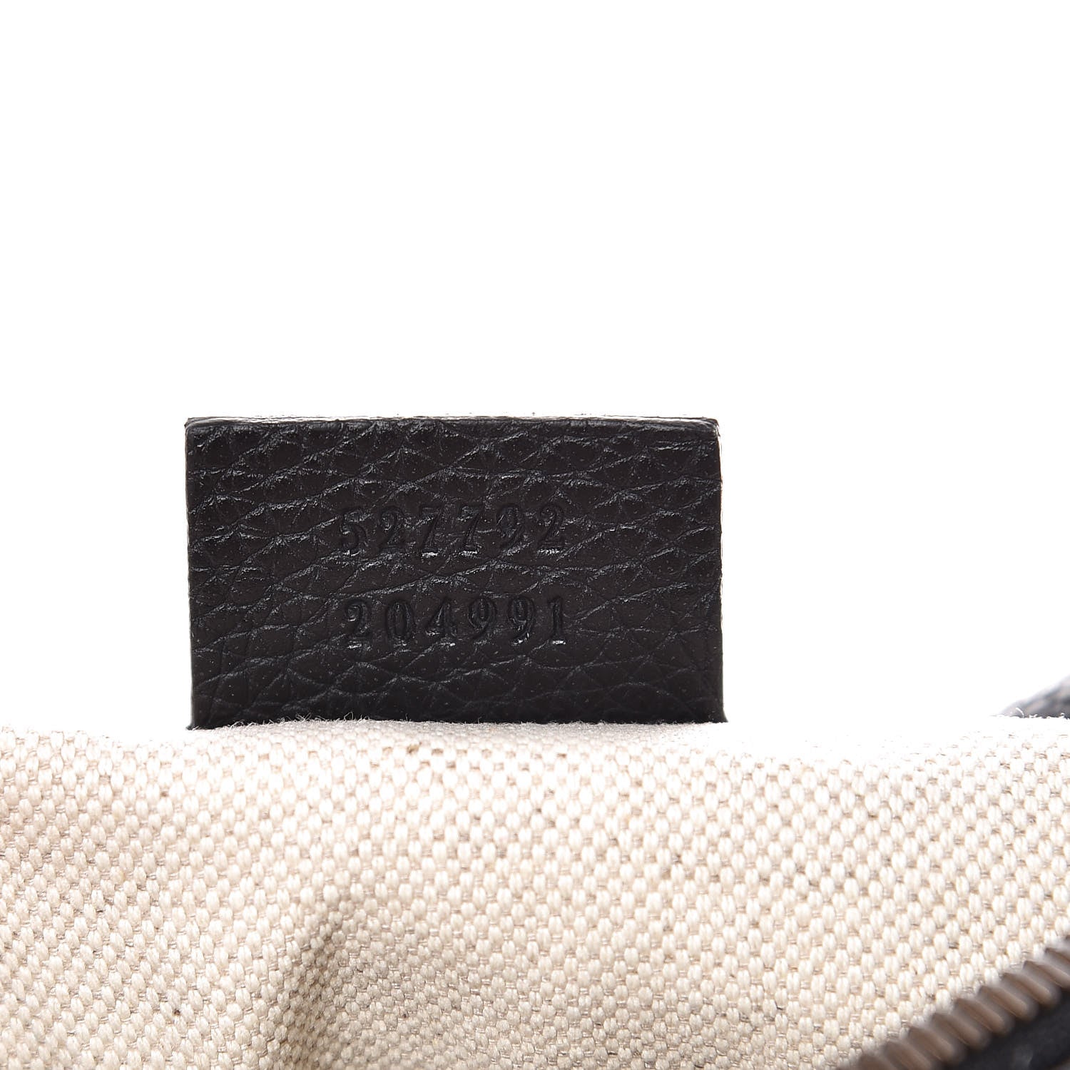 Gucci Grained Calfskin Small Logo Belt Bag Black 7 of 8