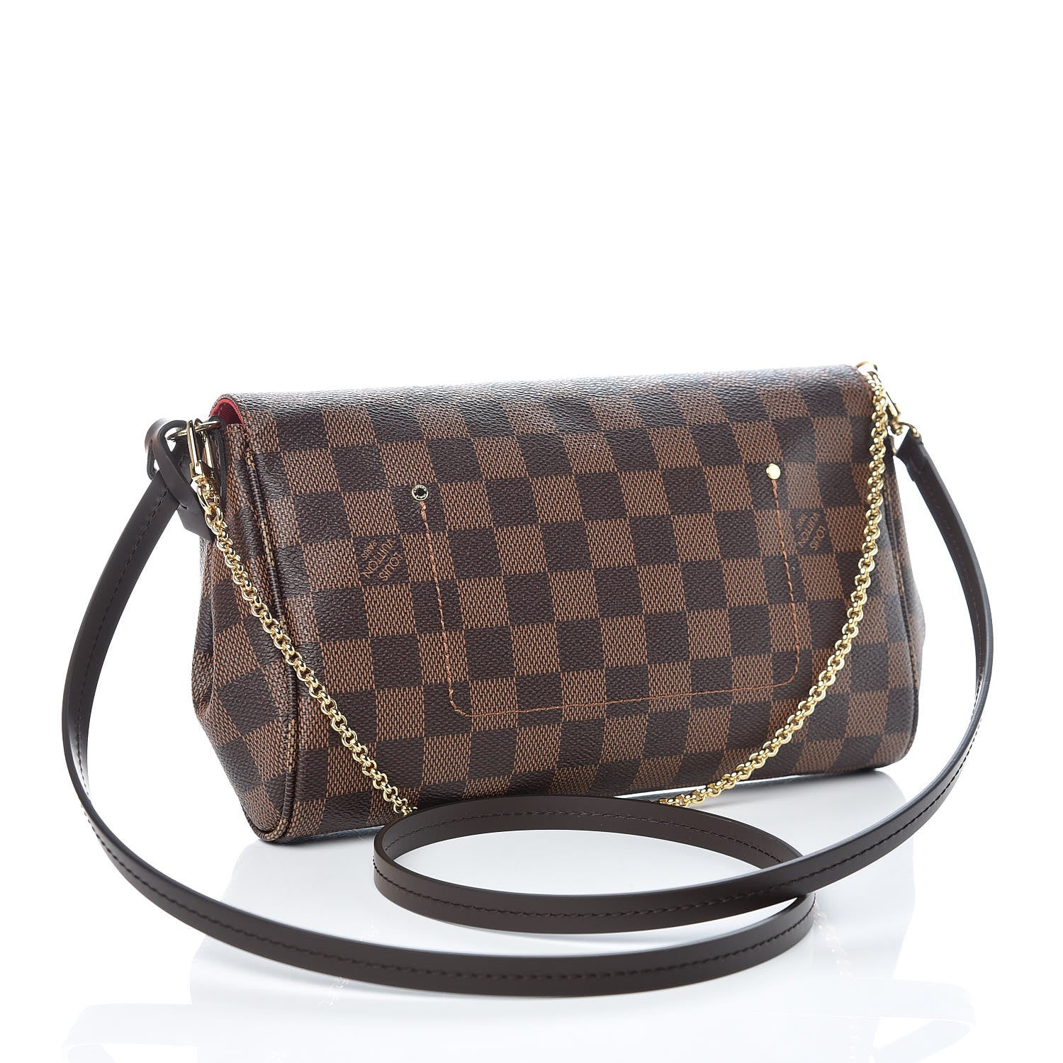 Louis Vuitton Damier Ebene Favorite MM 3 of 10