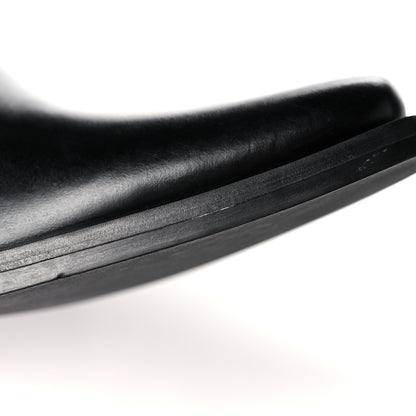 Prada Spazzolato Rois Neoprene 50mm Western Tall Boots 37 Black 11 of 12