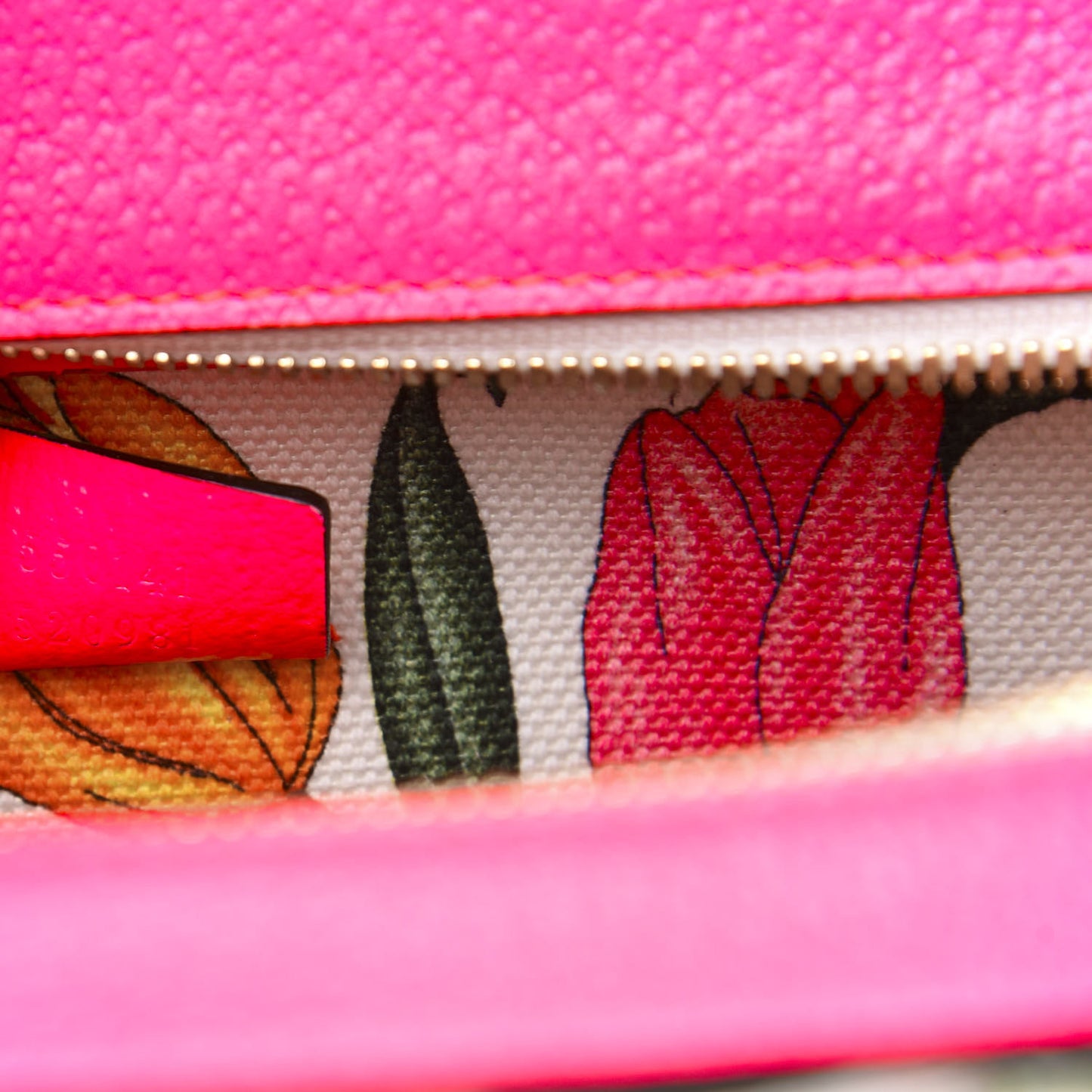 Canvas Medium Flora Tote Fuchsia