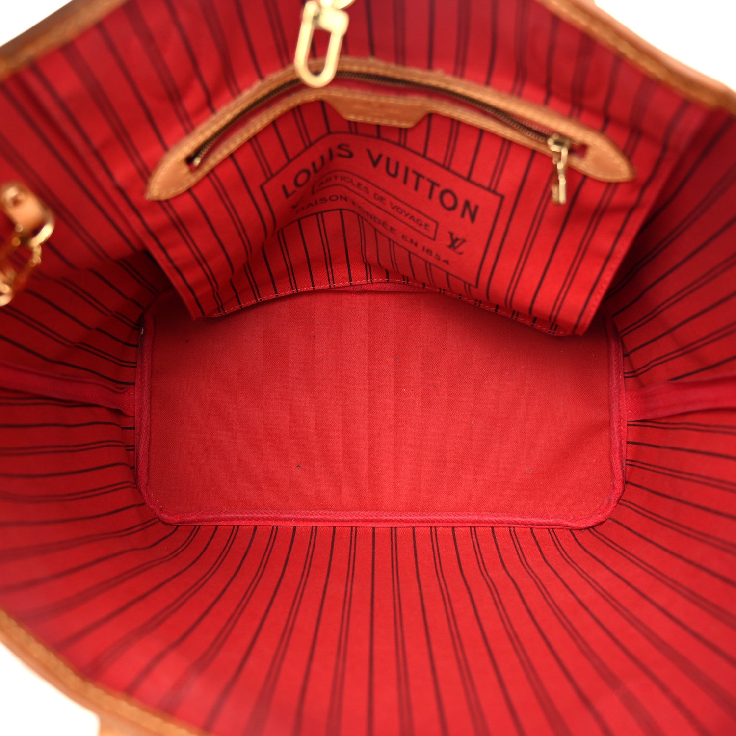 Louis Vuitton Monogram Neo Neverfull MM Cherry 6 of 14