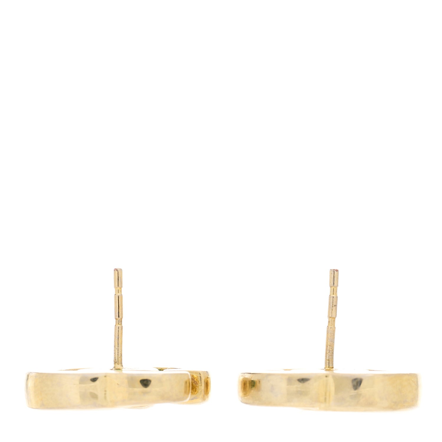 Gucci Metal Pearl Double G Drop Earrings Gold 4 of 6