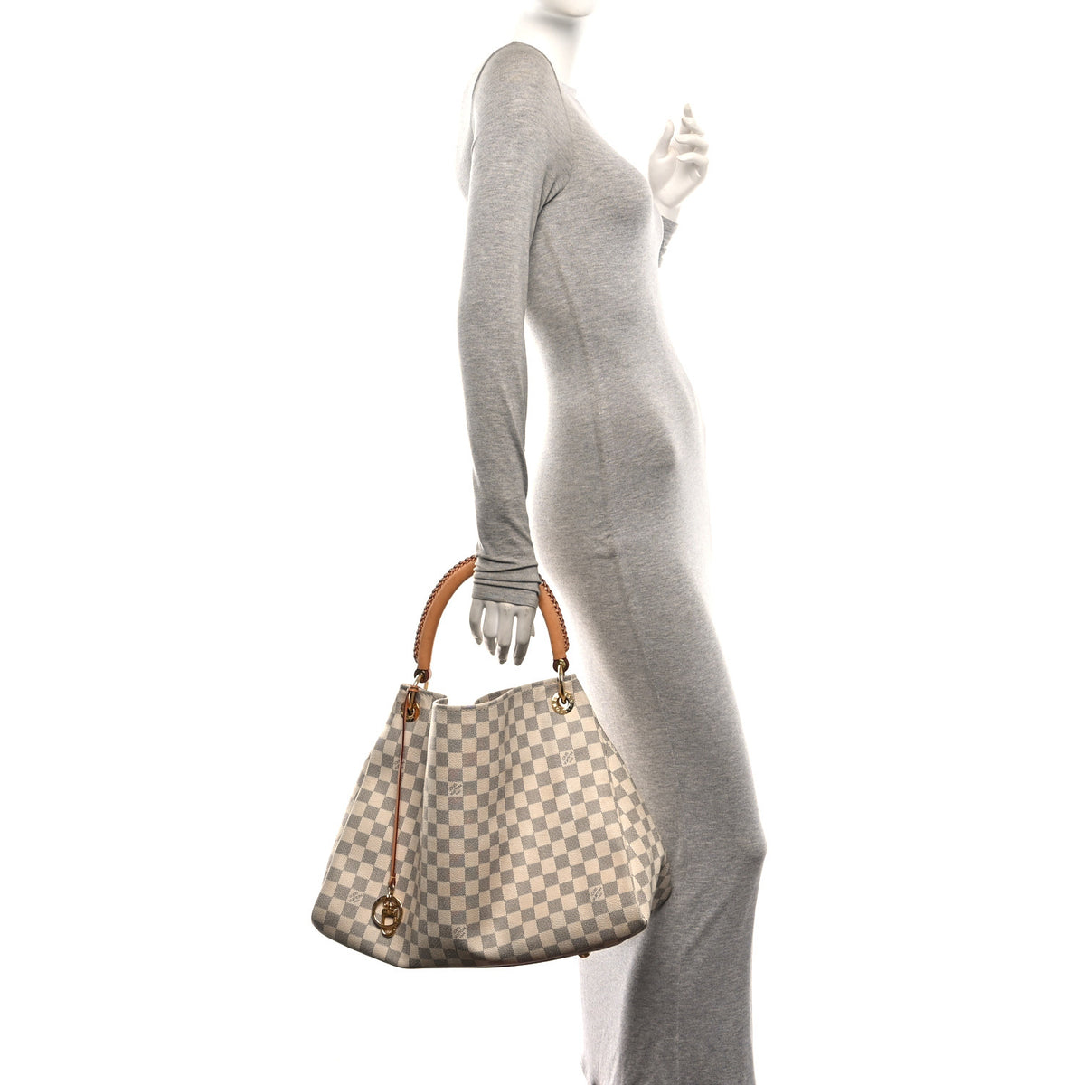 Louis Vuitton Damier Azur Artsy MM 2 of 9