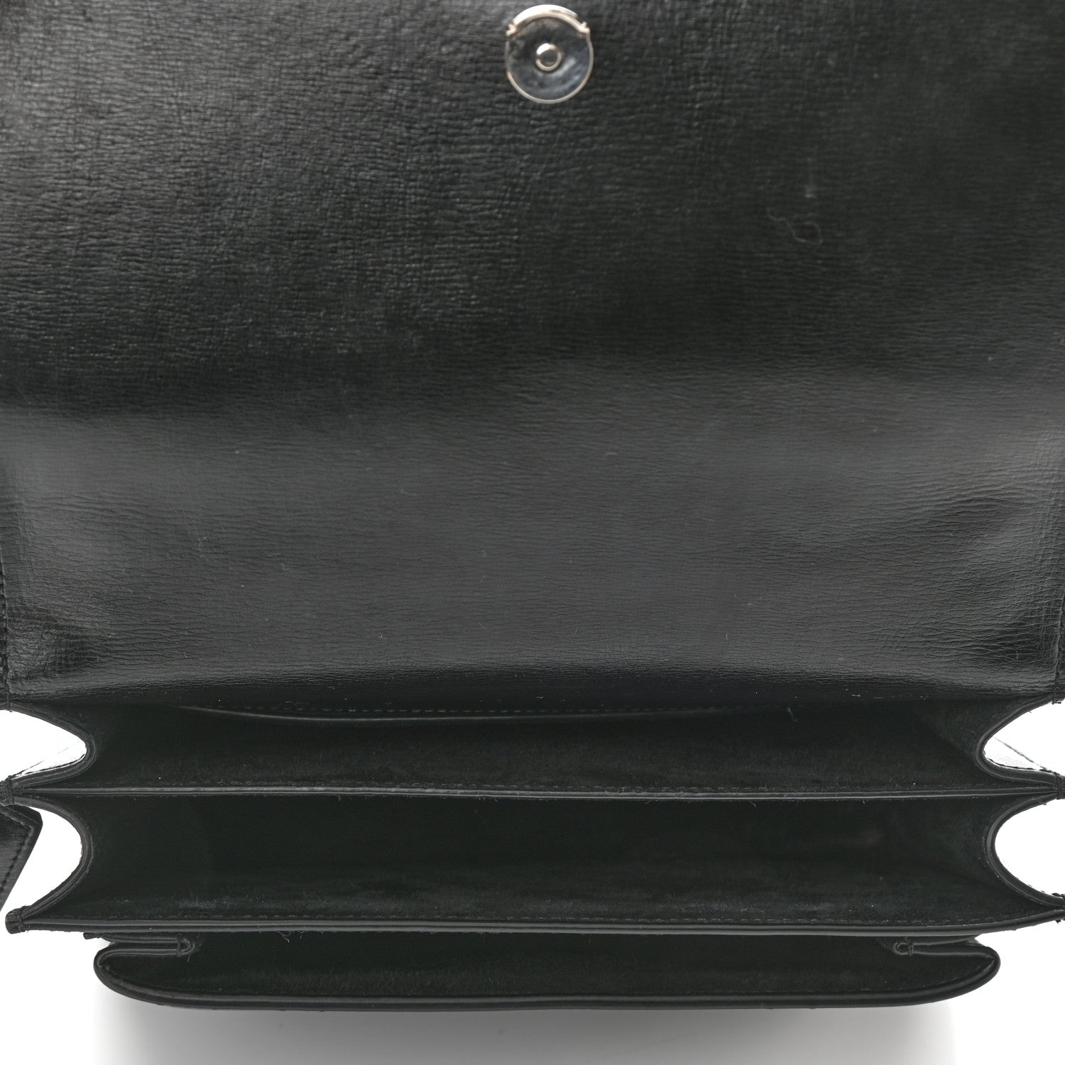 Saint Laurent Calfskin Medium Monogram Sunset Black 4 of 7