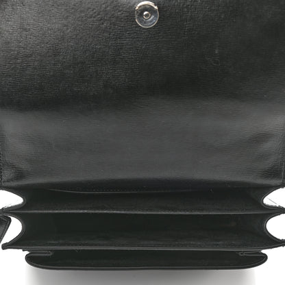 Saint Laurent Calfskin Medium Monogram Sunset Black 4 of 7