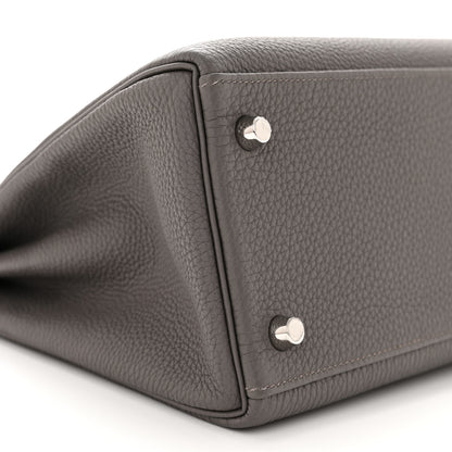 Hermes Togo Kelly Retourne 28 Etain 9 of 12