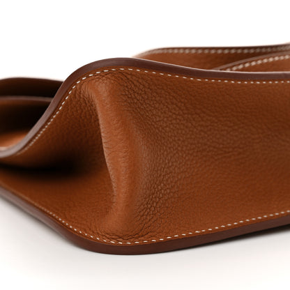Hermes Barenia Faubourg Halzan 25 Fauve 9 of 12