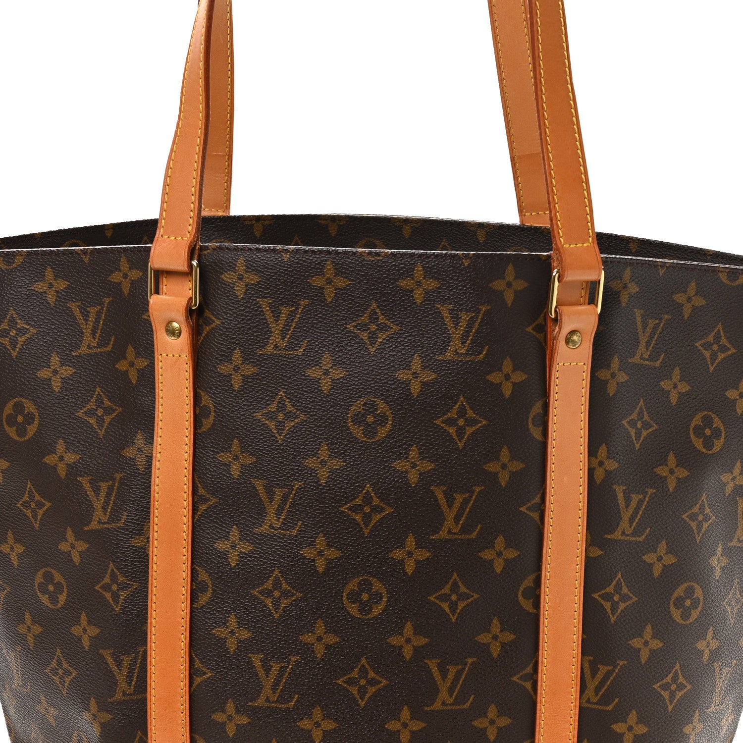 Louis Vuitton Monogram Sac Shopping Tote 7 of 9