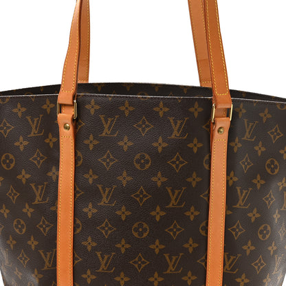 Louis Vuitton Monogram Sac Shopping Tote 7 of 9