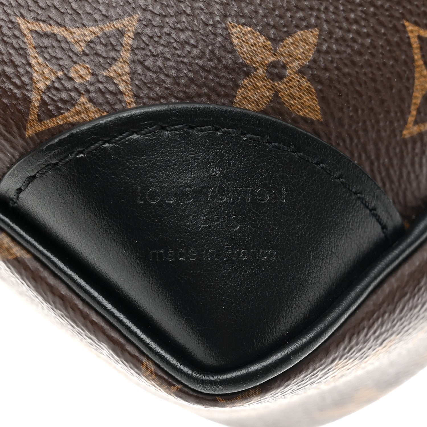 Louis Vuitton Monogram Odeon PM Black 6 of 9