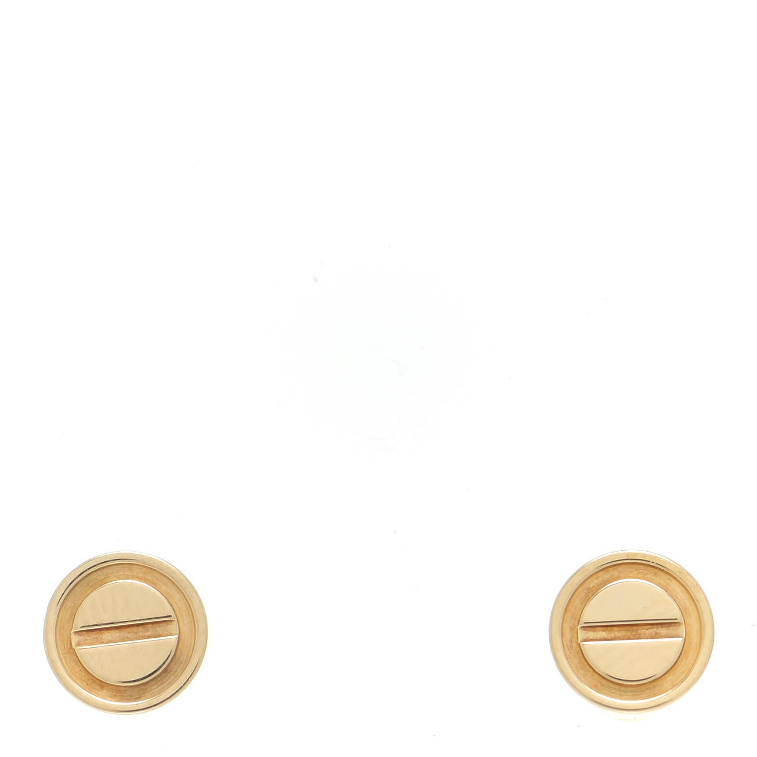 Cartier 18K Yellow Gold LOVE Earrings 1 of 5