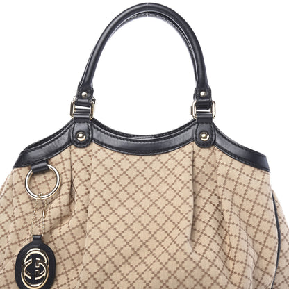Gucci Diamante Medium Sukey Tote Black 9 of 9