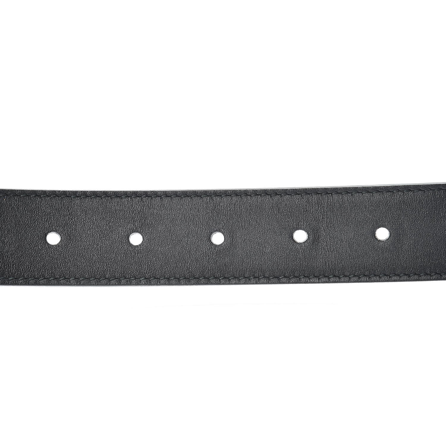 Gucci Calfskin Double G 30mm Belt 75 30 Black 5 of 7