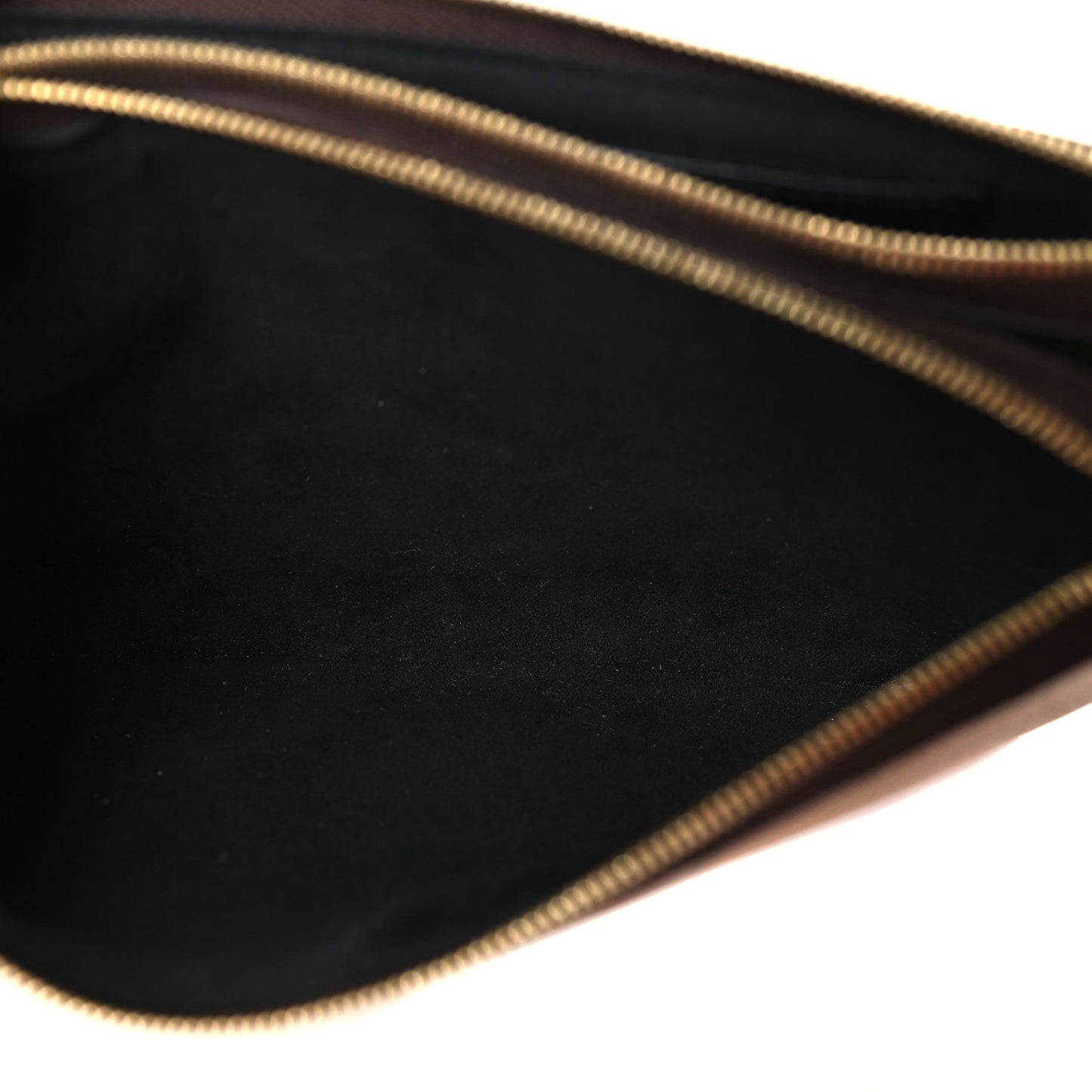 Reverse Monogram Giant Double Zip Pochette