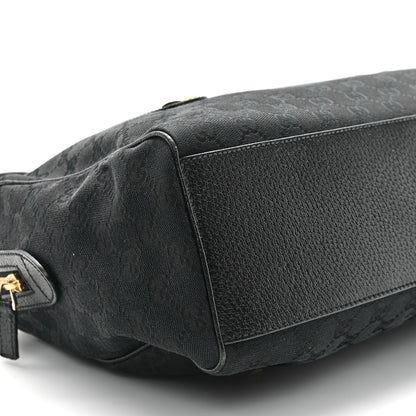 Gucci Monogram Charmy Boston Black 9 of 11