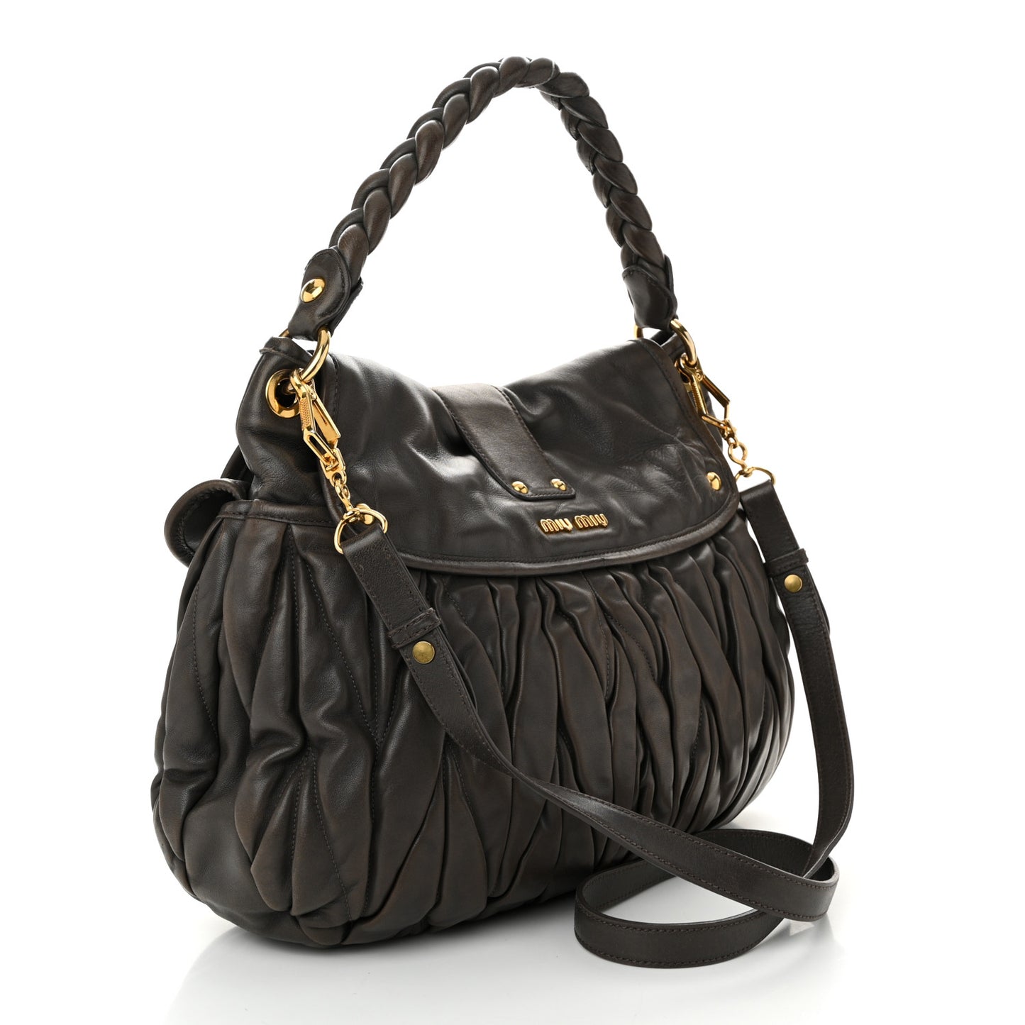 Nappa Matelasse Coffer Hobo Juta