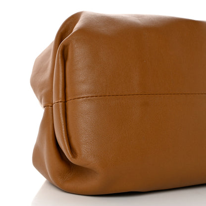 Bottega Veneta Smooth Butter Calf The Pouch Oversized Clutch Cammello 8 of 9